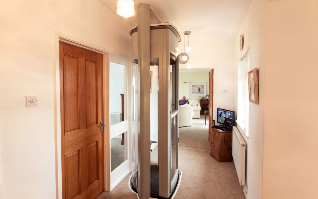 Here is an example of the LiftonDUO Home Lift.